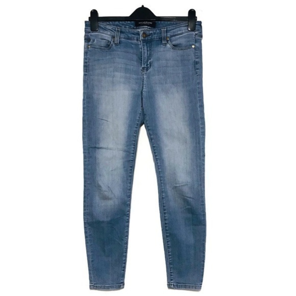 LiverPool Kaylee Ankle Skinny Ridgeway Grind Blue Denim Jeans Women’s Size 6 28